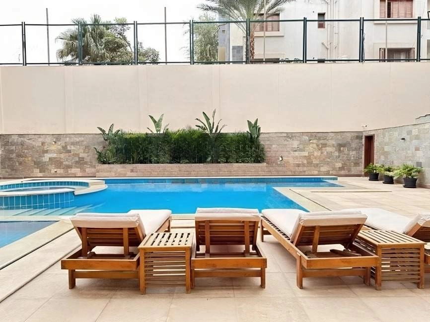 MODERN FURNISHED APARTMENT FOR RENT IN MAADI SARAYAT CAIRO EGYPT