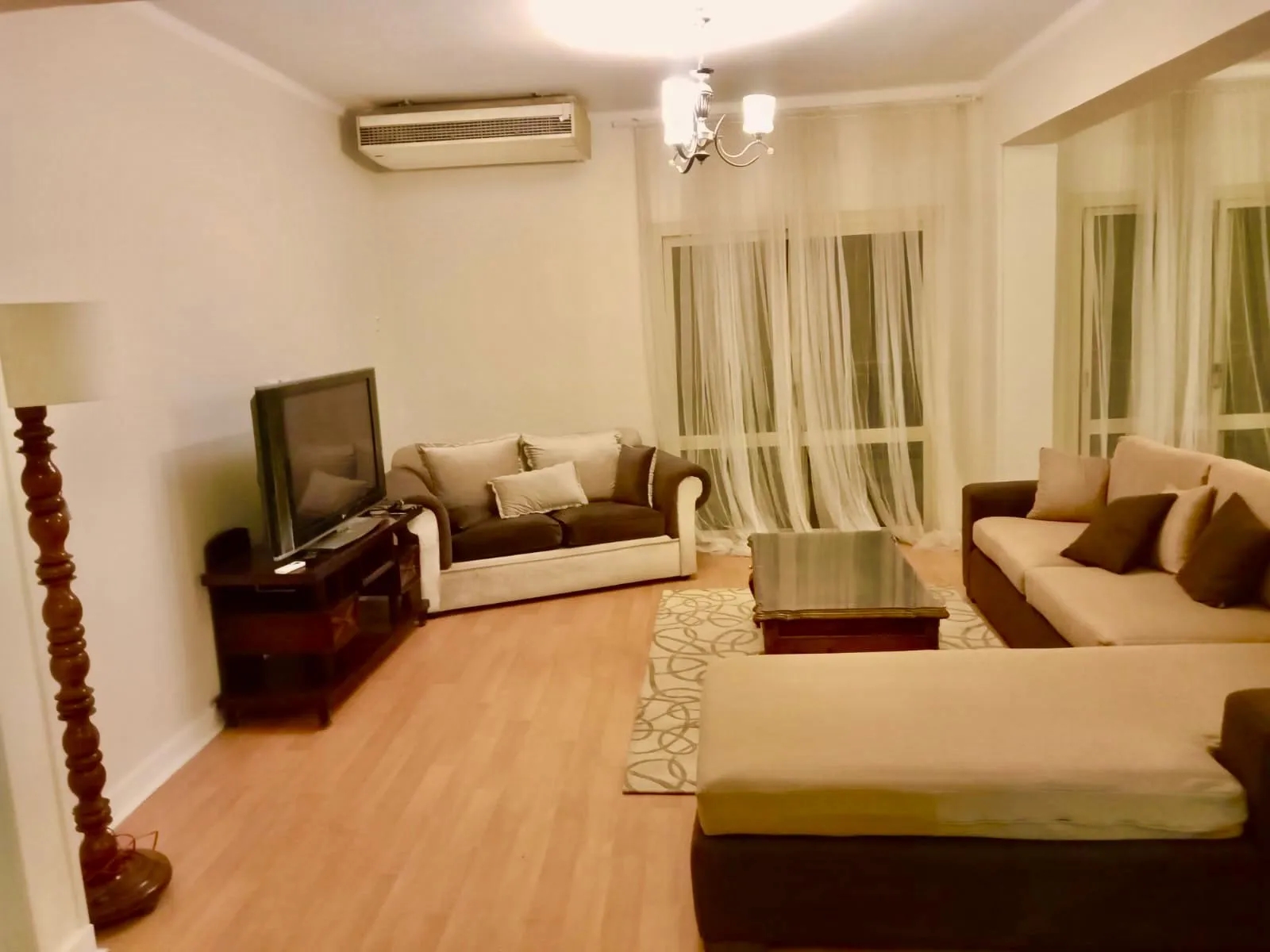 Two Bedroom Furnished Apartment For Rent in Sarayat Al Maadi Cairo Egypt