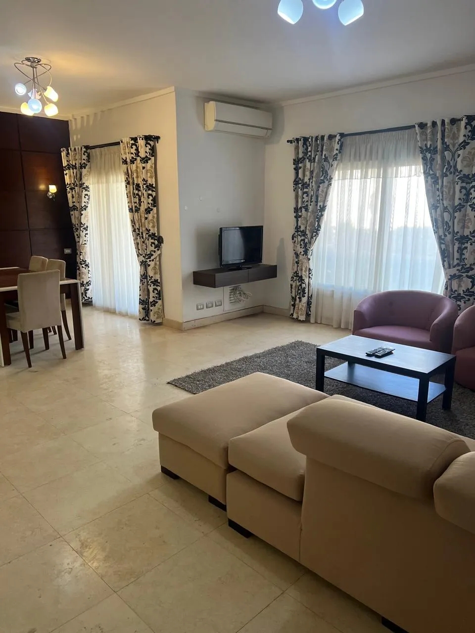 Modern Furnished Apartment For Rent in New Cairo Egypt