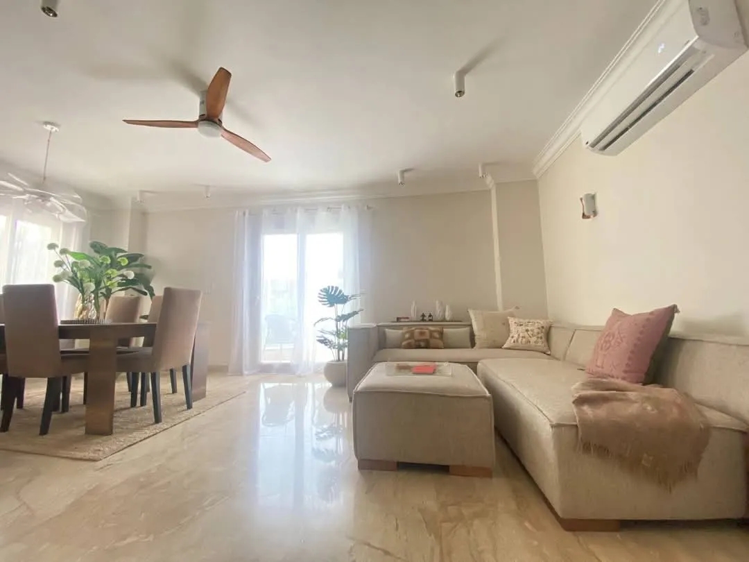 Natural Furnished Flat For Rent in Maadi Sarayat Cairo Egypt