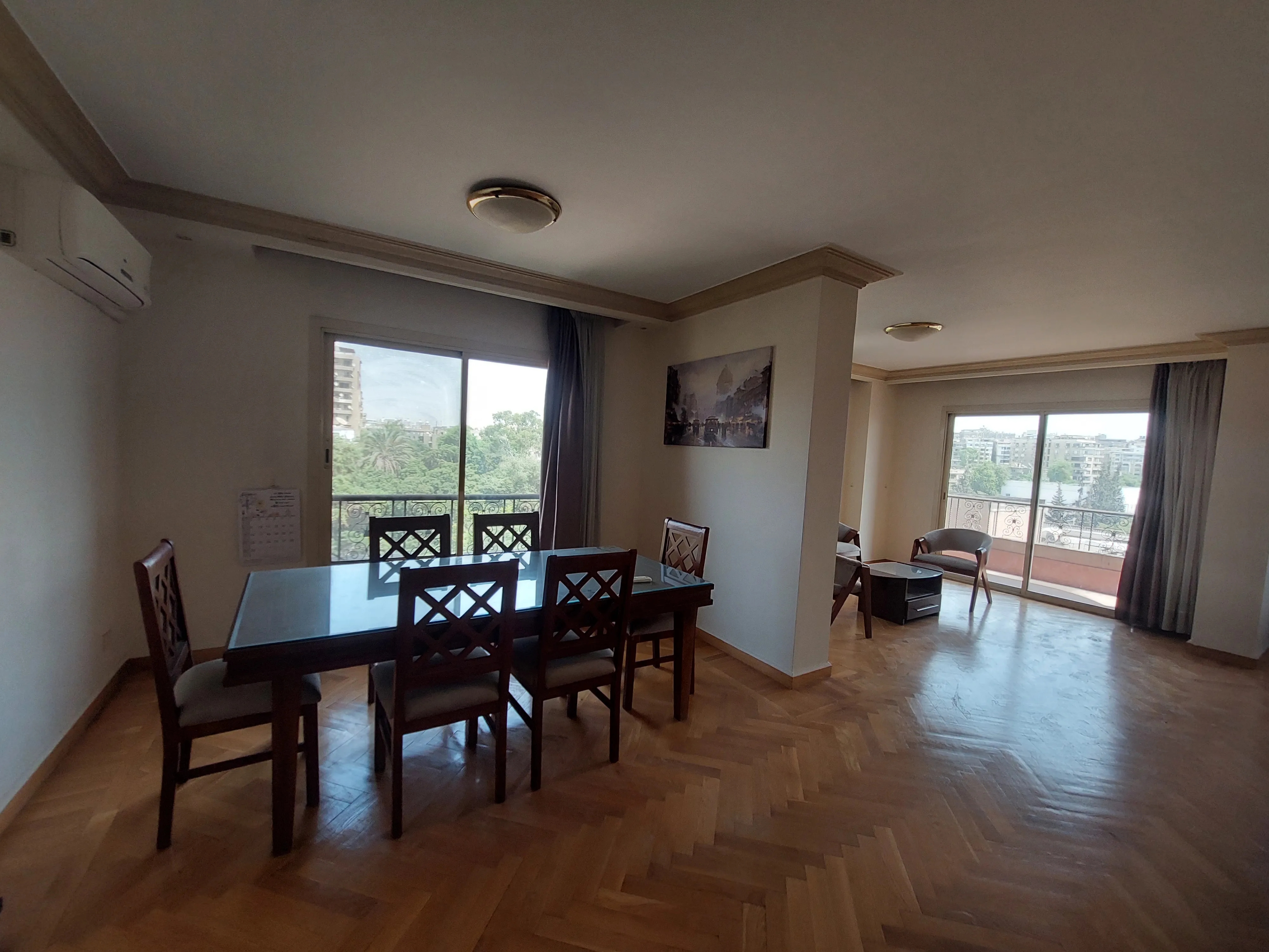 Furnished Duplex Apartment For Rent in Degla Al Maadi Cairo Egypt