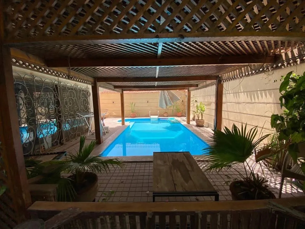 Ground Floor Duplex With Swimming Pool For Rent in Al Maadi Sarayat Cairo Egypt