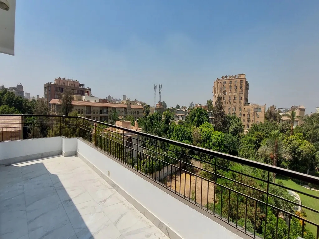 MODERN FURNISHED APARTMENT WITH BALCONY FOR RENT IN MAADI SARAYAT CAIRO EGYPT