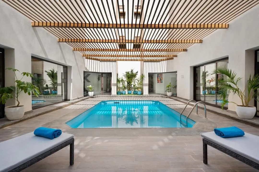 3 BEDROOM APARTMENT WITH SWIMMING POOL FOR RNT IN SARAYAT ELMAADI CAIRO EGYPT