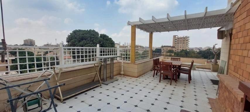 MODERN FURNISHED PENTHOUSE FOR RENT IN SARAYAT EL MAADI CAIRO EGYPT