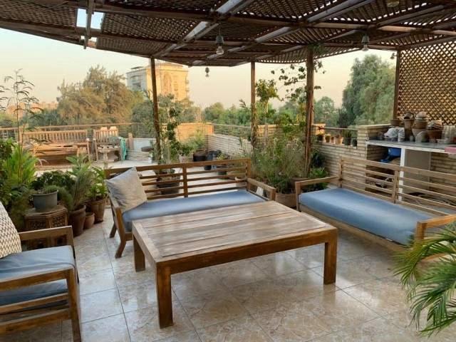 PENTHOUSE FOR RENT IN SARAYAT EL MAADI CAIRO EGYPT