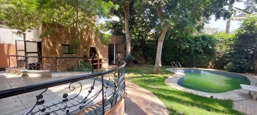 VILLA WITH SWIMMING POOL FOR RENT IN MAADI DEGLA CAIRO EGYPT