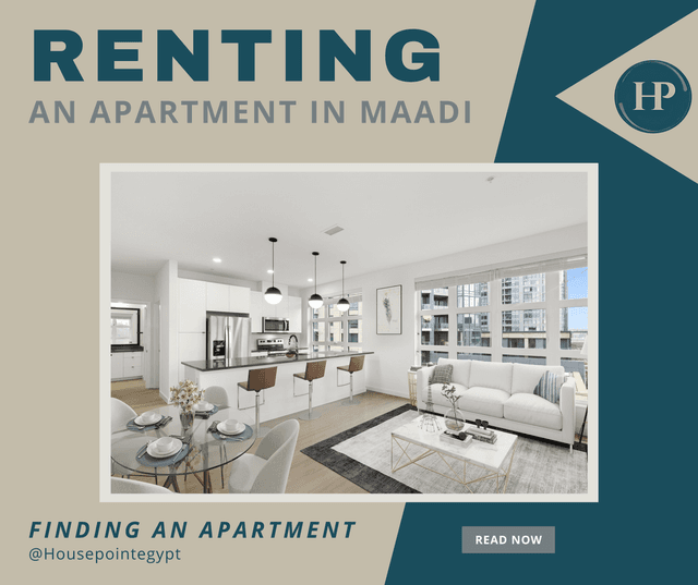 Are you looking for an apartment for rent in Maadi?