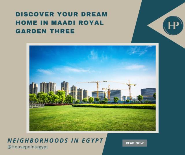 Discover Your Dream Home in Maadi Royal Garden Three