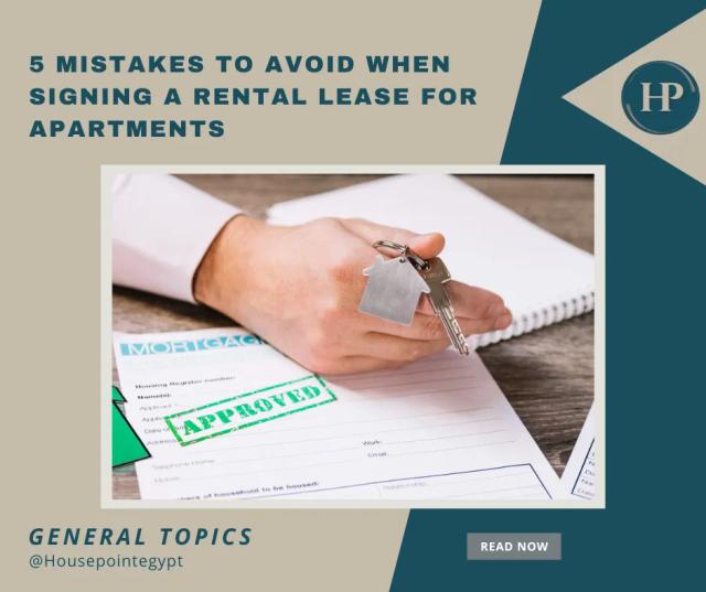 5 Mistakes to Avoid When Signing a Rental Lease for Apartments