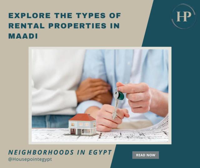 Explore the types of rental properties in maadi