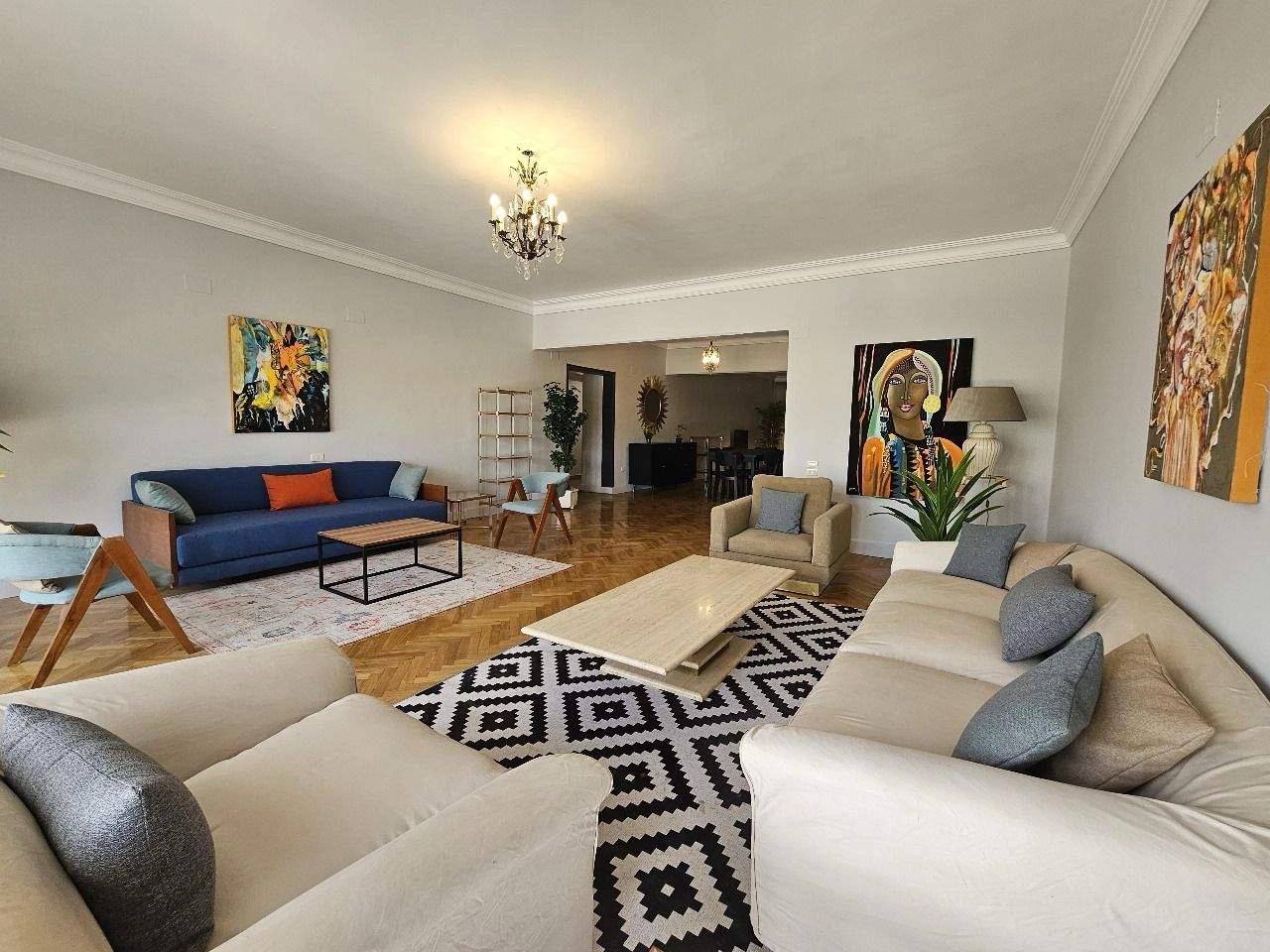 SUNNY MODERN APARTMENT FOR RENT IN SARAYAT EL MAADI CAIRO EGYPT