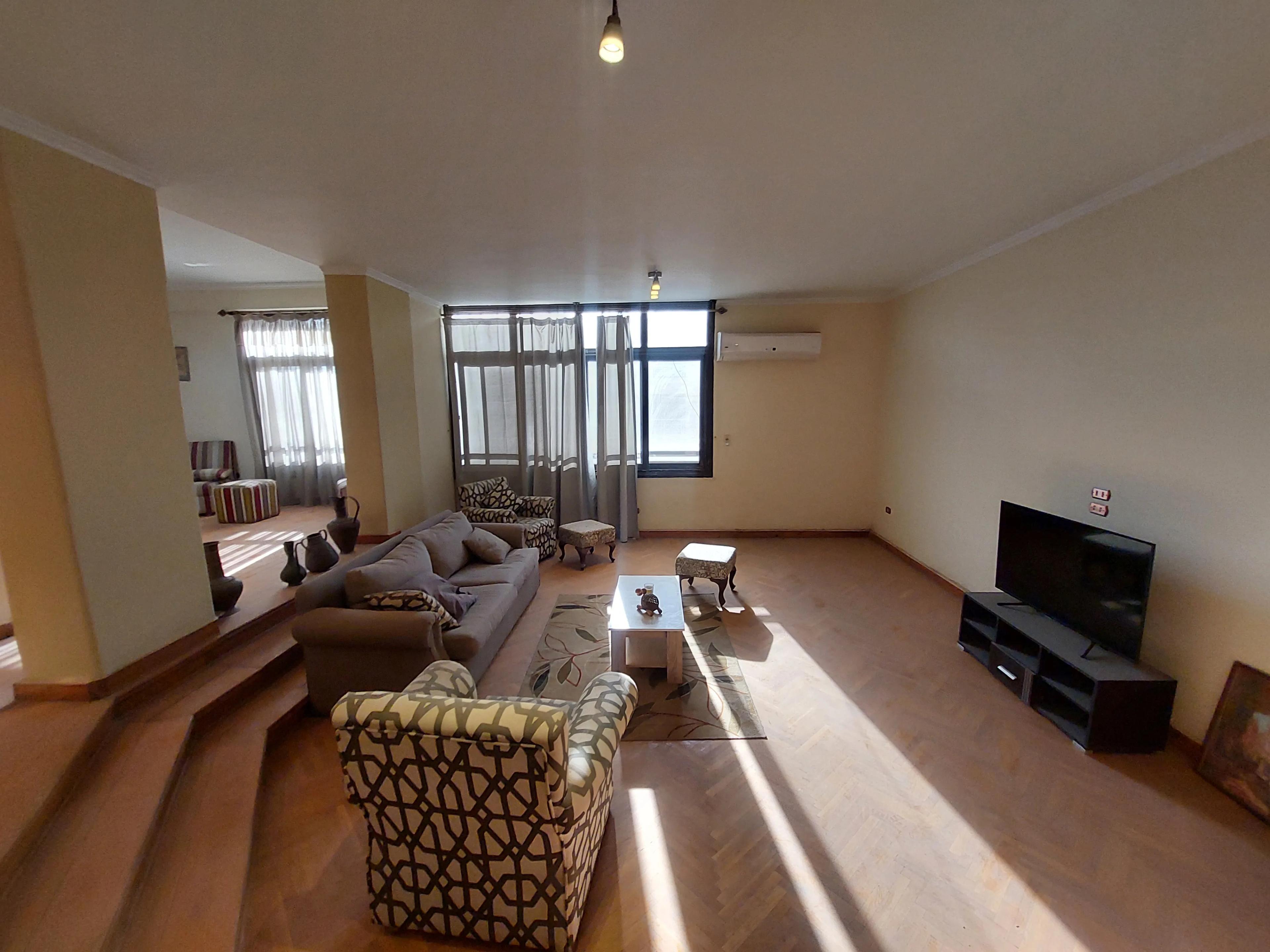 Excellant Furnished Apartment For Rent in Sarayat Al Maadi Cairo Egypt
