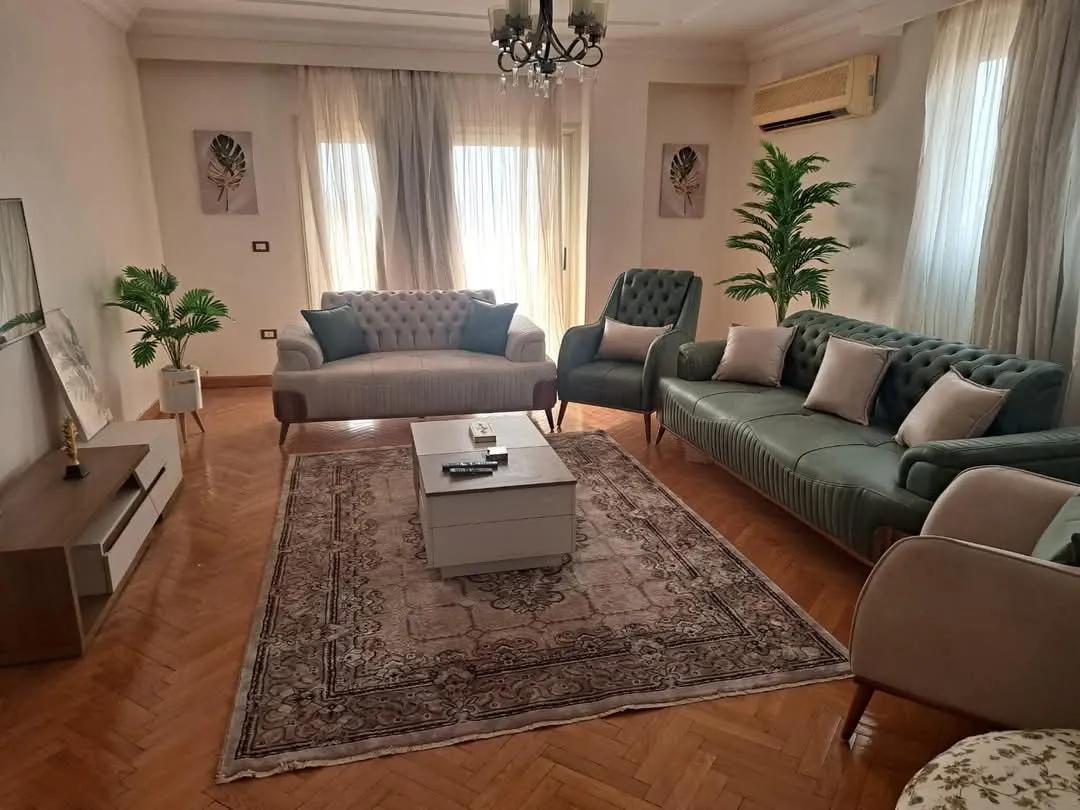 3 Bedroom Furnished Apartment For Rent in Sarayat Al Maadi Cairo Egypt