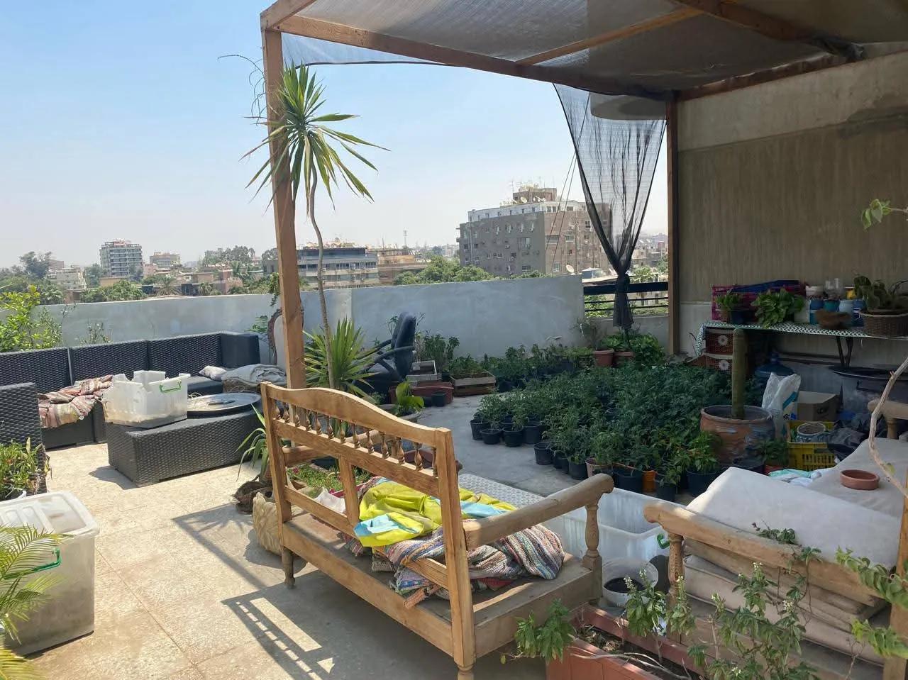 Sunny Furnished Apartment For Rent in Sarayat Al Maadi Cairo Egypt