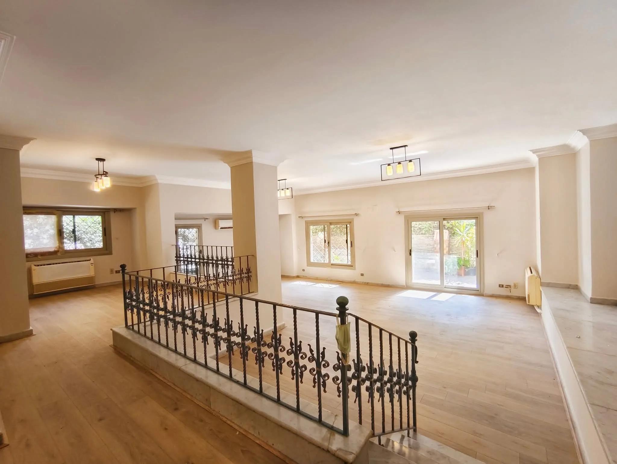 Luxurious Ground Floor Duplex With Garden For Rent in Maadi Sarayat Cairo Egypt