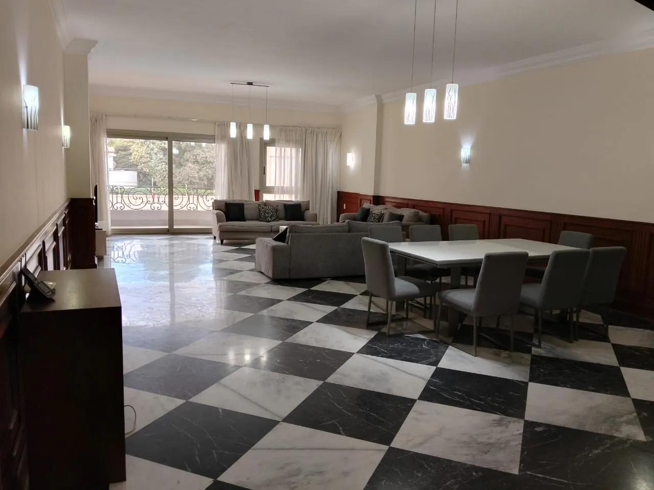 شقه مفروشه بحمام سباحه للايجار في سرايات المعادي القاهره مصر 