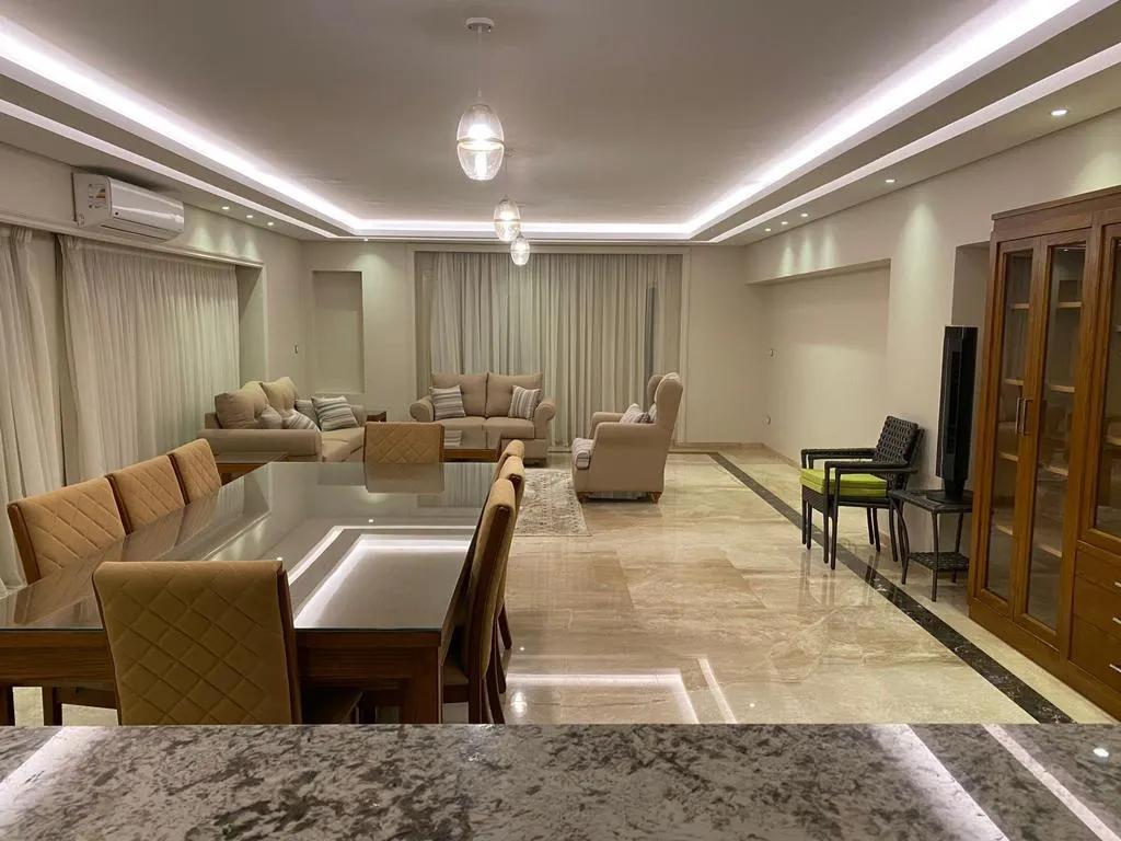 Modern Sunny Furnished Apartment For Rent in Sarayat El Maadi Cairo