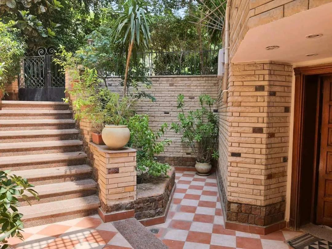FURNISHED GROUND FLOOR WITH GARDEN FOR RENT IN MAADI SALAYAT CAIRO EGYPT
