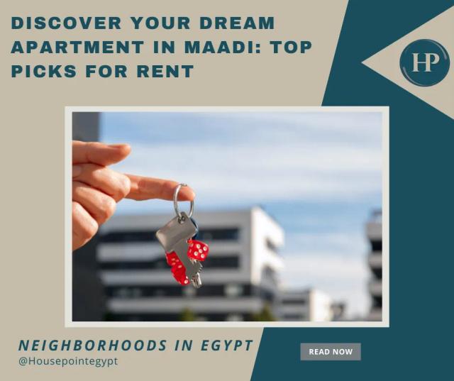 Step Into Comfort Luxurious Maadi Apartments Available for Rent