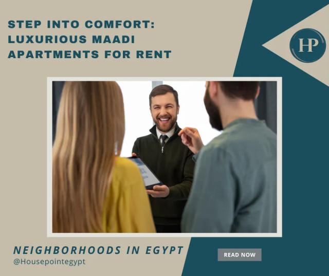 Step Into Comfort Luxurious Maadi Apartments for Rent