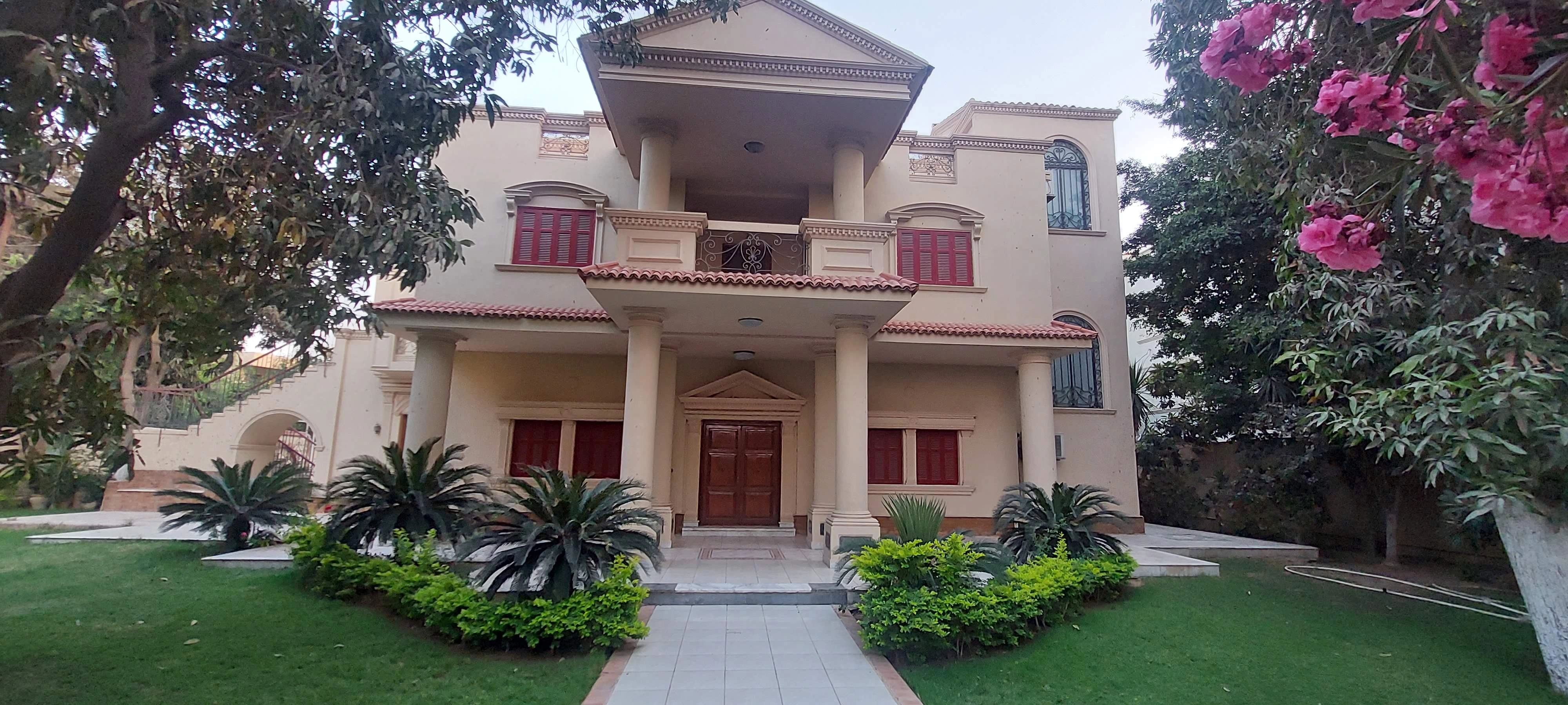 VILLA FOR RENT IN MAADI DEGLA CAIRO EGYPT