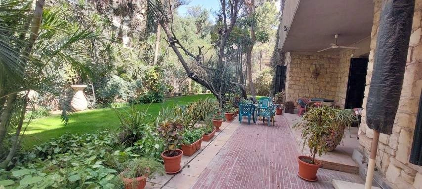 GROUND FLOOR FOR RENT IN SARAYAT EL MAADI CAIRO EGYPT