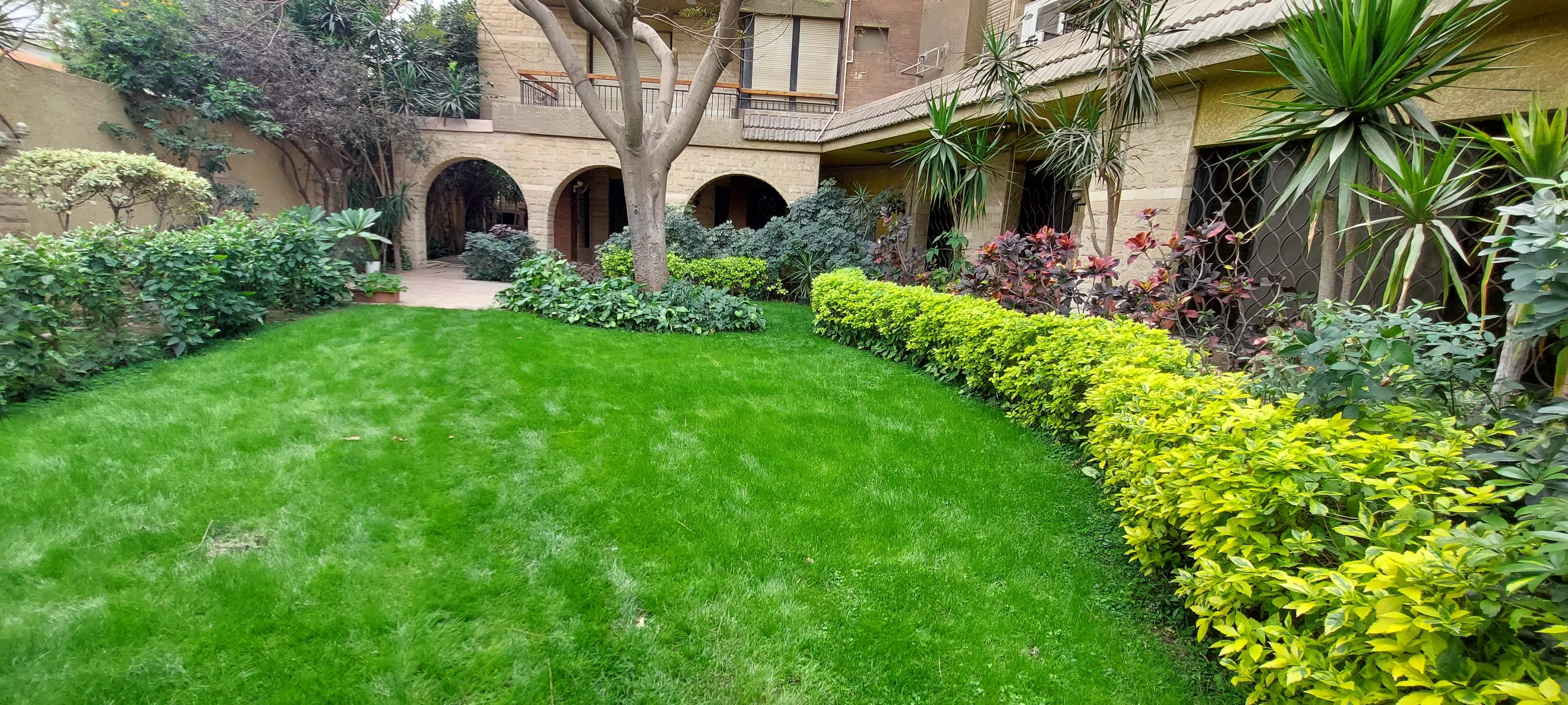 SUNNY AMAZING GROUND FLOOR FOR RENT IN MAADI DEGLA CAIRO EGYPT