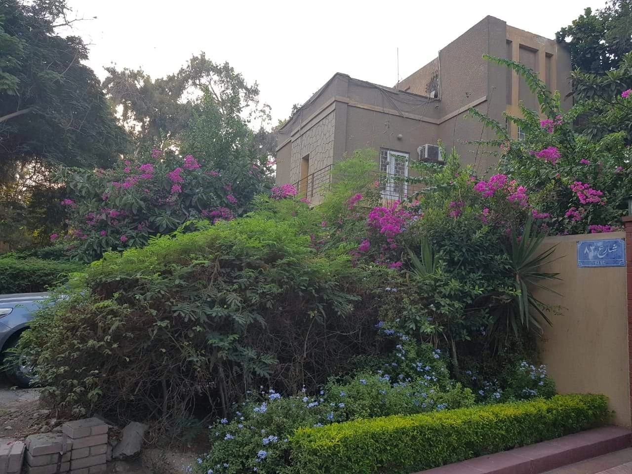 SUNNY BRIGHT VILLA FOR RENT IN MAADI SARAYAT CAIRO EGYPT