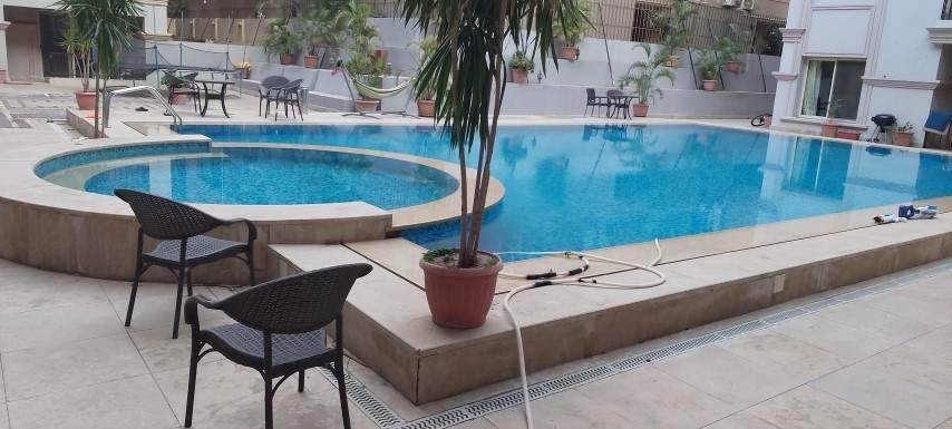 APARTMENT WITH SHARED SWIMMING POOL  FOR RENT IN MAADI SARAYAT CAIRO EGYPT