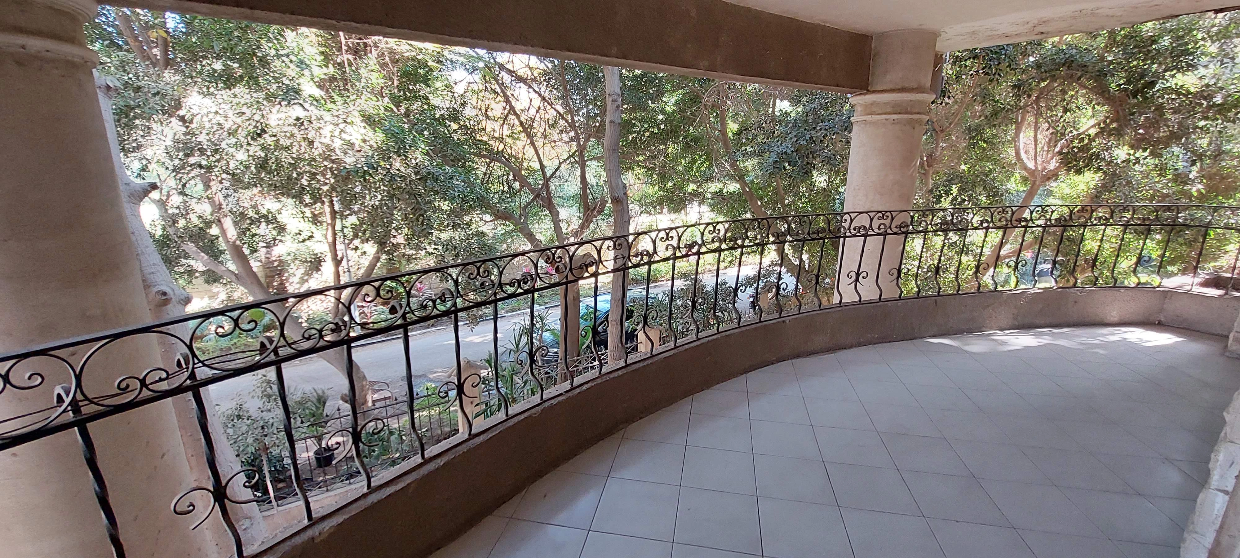 GROUND FLOOR DUPLEX  FOR RENT IN MAADI SARAYAT CAIRO EGYPT