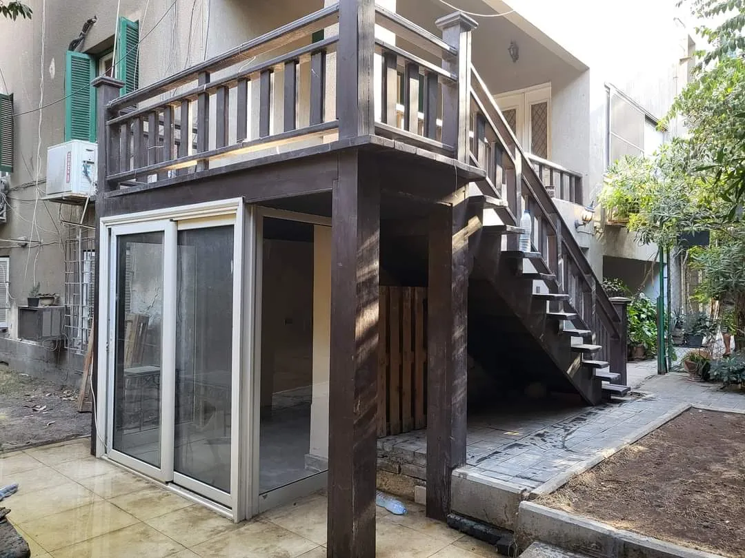 Furnished Ground Floor With Garden For Rent in Al Maadi Sarayat Cairo Egypt