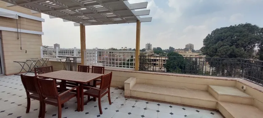 Spacious Rooftop For Rent In Sarayat Al Maadi Near Lycee French School Maadi Cairo Egypt