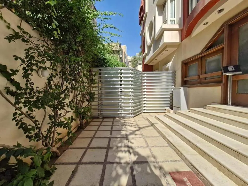 FURNISHED GROUND FLOOR DUPLEX WITE GARDEN FOR RENT IN MAADI SARAYAT CAIRO EGYPT