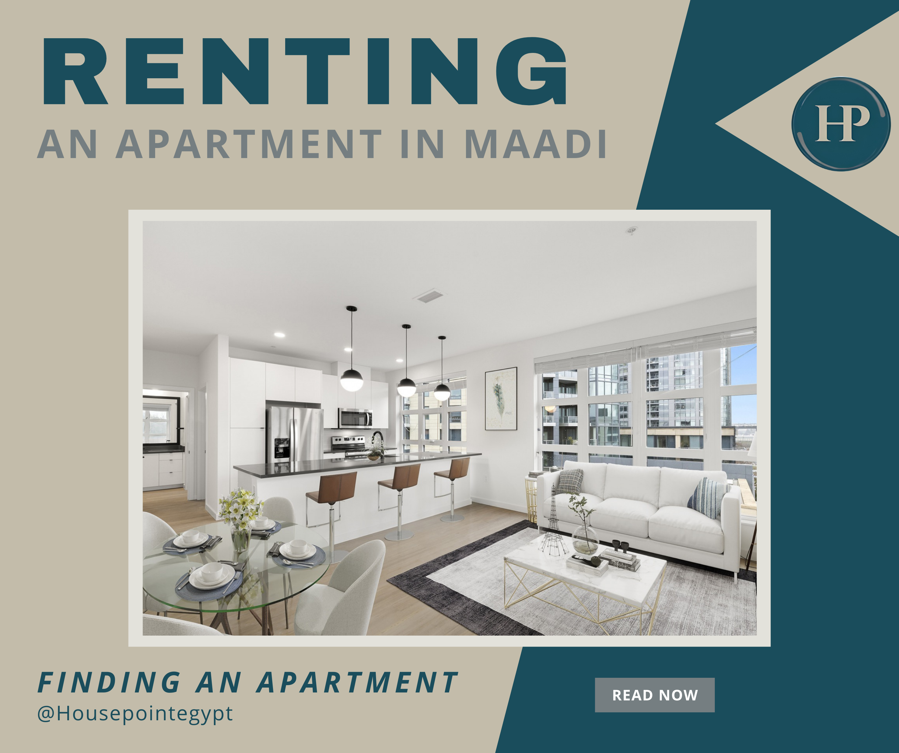 Are you looking for an apartment for rent in Maadi?