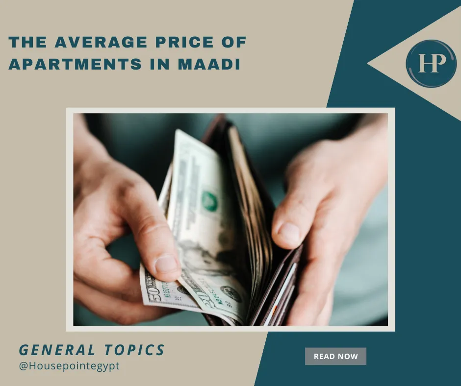 The average price of apartments in Maadi